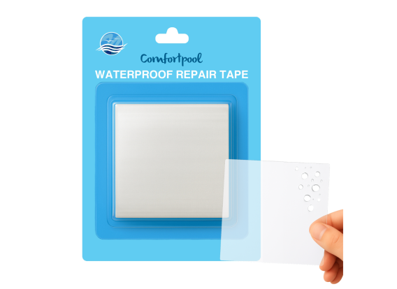 Waterproof reparatietape | Extra sterk | Geschikt voor zwembaden, boten, jacuzzi's, luchtbedden | Comfortpool