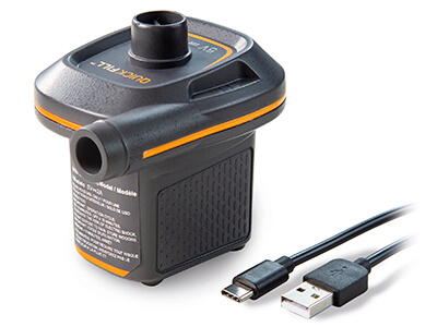 12V elektrische opblaaspomp USB-opblaaspomp